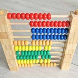 Abac Montessori din lemn multifunctional